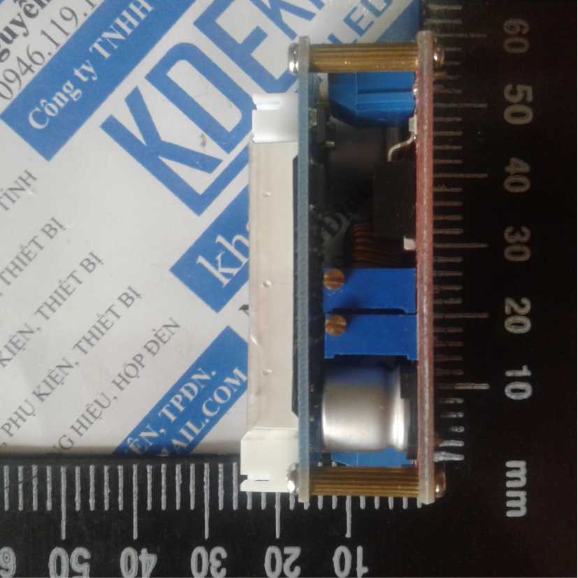 Module Sạc Pin 0,8-29V,5A, input:5-30V, giao tiếp UART, LED HIỂN THỊ DÒNG ÁP kde0319