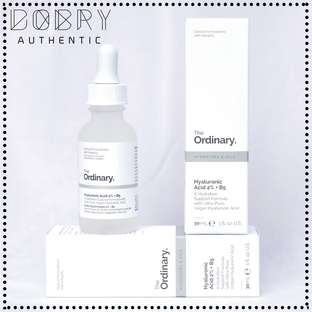 The Ordinary Hyaluronic Acid 2% + B5 30ml - Tinh Chất Dưỡng Ẩm Phục Hồi