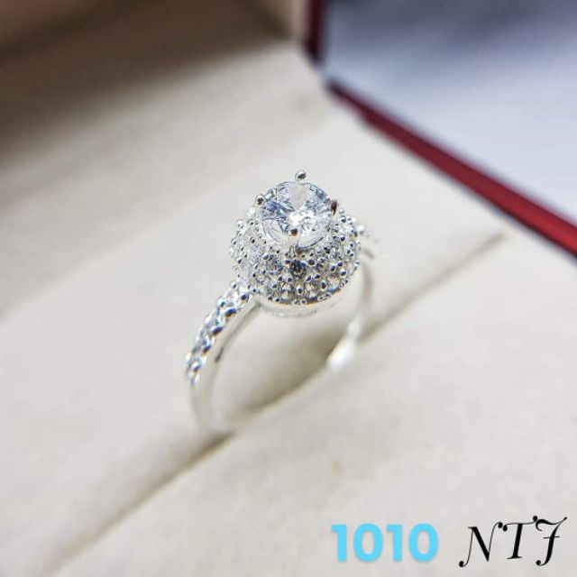 Nhẫn nữ đá cao sang chảnh bạc 925