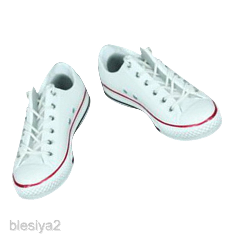 [BLESIYA2] 1/6 Scale Woman Girl Canvas Shoes Rubber Sport Sneakers for 12'' Figure Hot Toys
