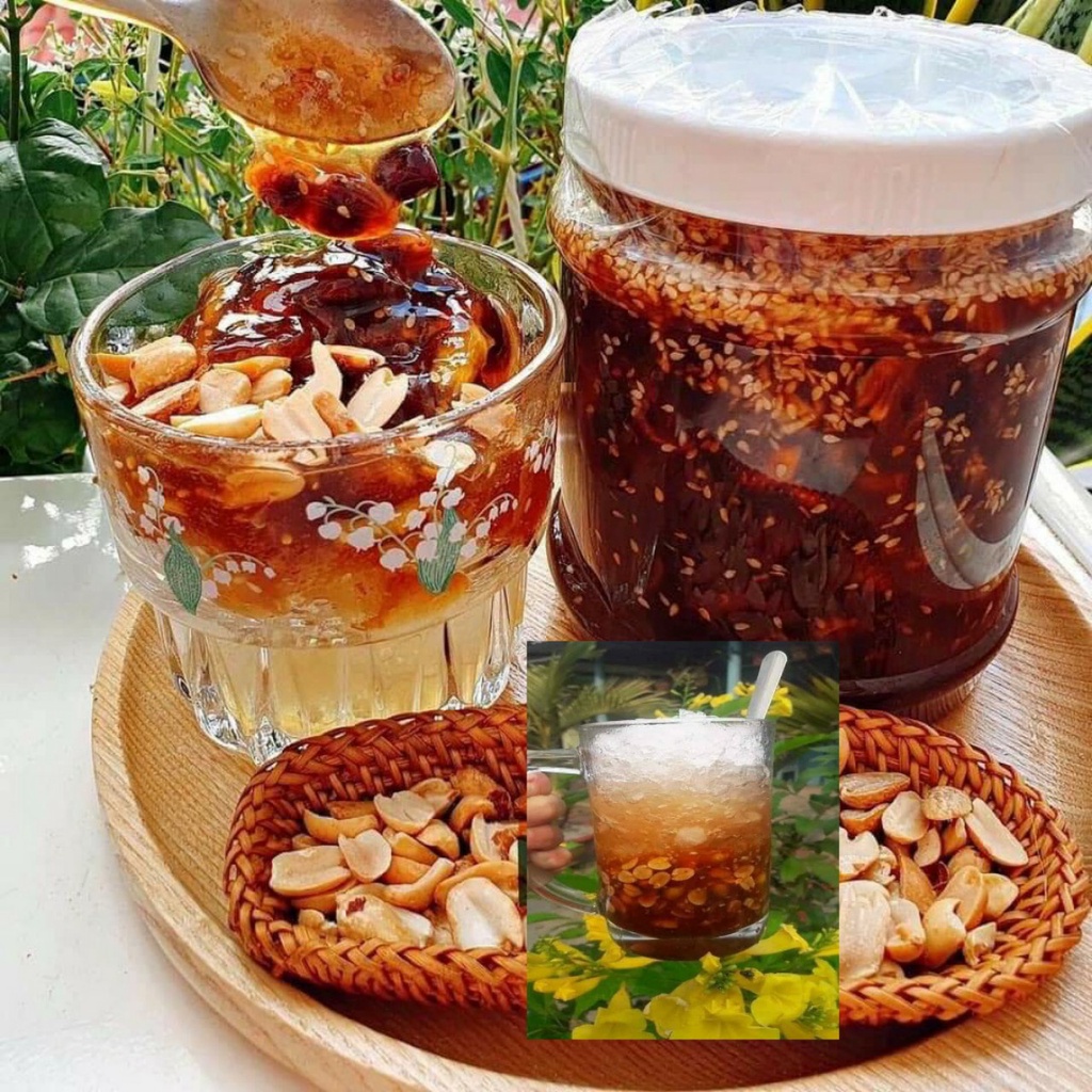 HỦ 1KG ME HẠT CỨNG NGÀO KHÓM MÈ RANG SIÊU NGON- BÁNH LÁ MƠ SHOP