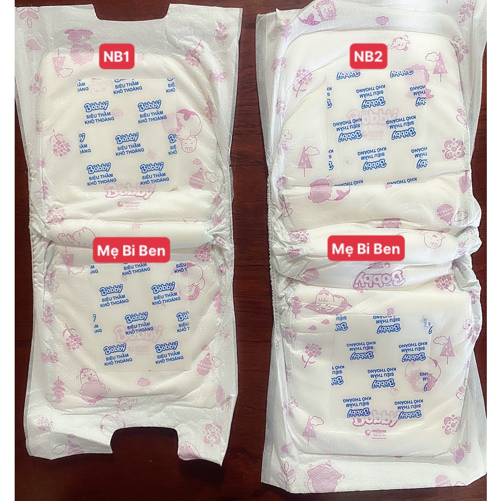 [Tặng kèm 6 miếng] Miếng Lót Sơ Sinh Bobby Newborn 2 60 Miếng