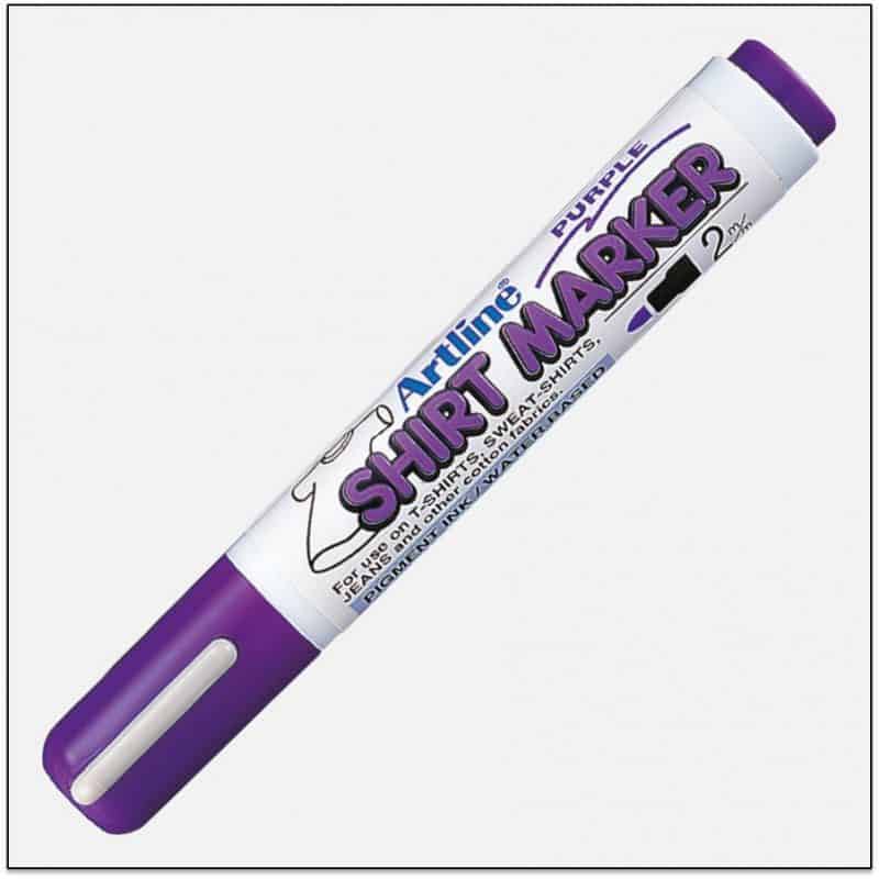 Bút vẽ áo không phai Artline EKT-2 - Màu tím (Purple)