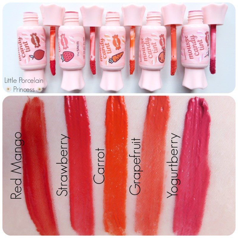 Son kẹo kem kì Saemmul mousse candy tint