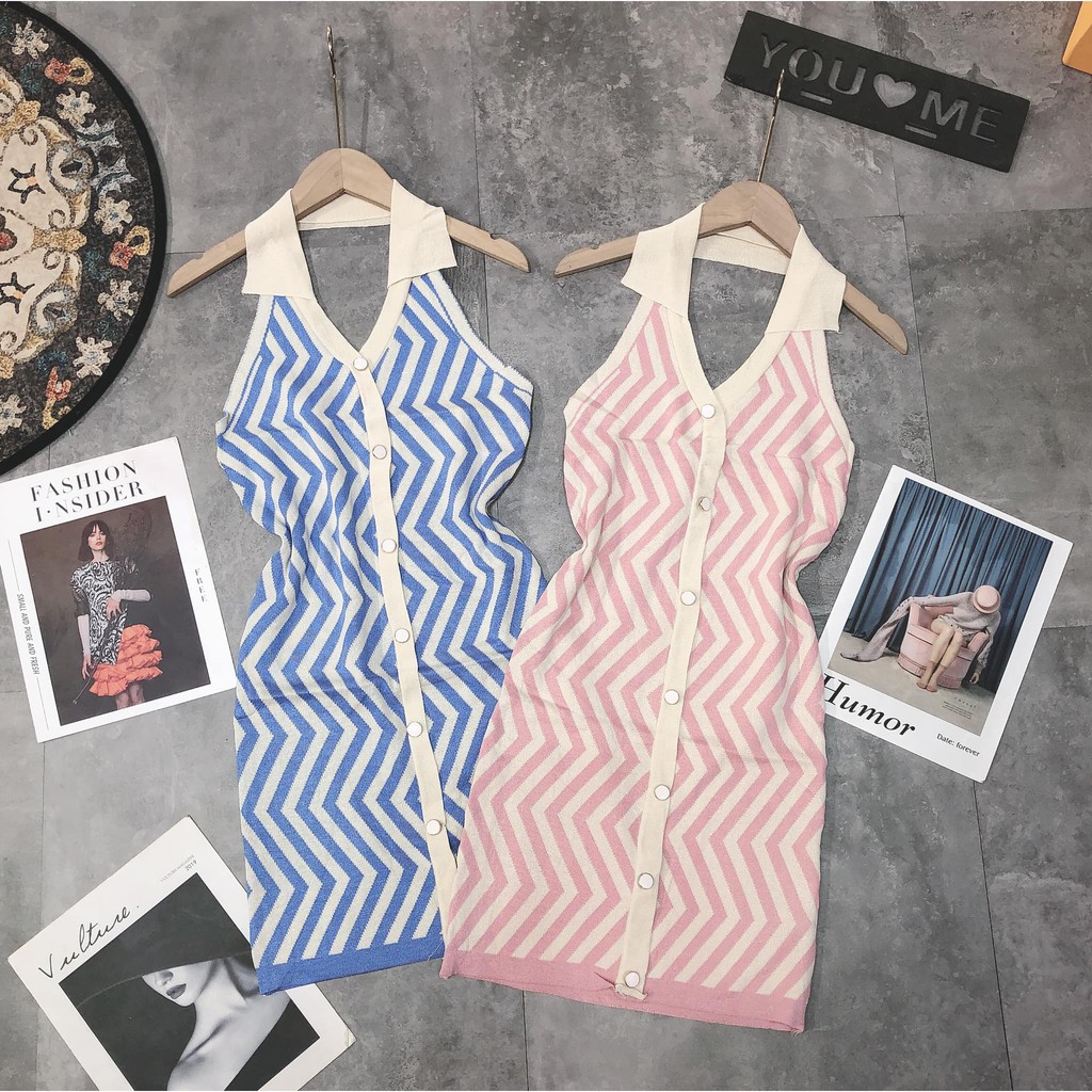 [Mã SKAMA06 giảm 8% tối đa 50K đơn 250K] VÁy yếm len KẺ ngắn 2 màu mới(kèm ảnh thật) | BigBuy360 - bigbuy360.vn