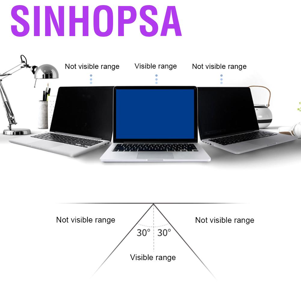 Sinhopsa Pelindung Skrin  20 Inci 16: 9 Peep Bukti Lebar Monitor untuk Komputer Meja Atm.