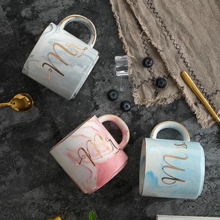 Cốc đôi sứ Mr & Mrs