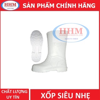 Ủng xốp siêu nhẹ VAC màu trắng