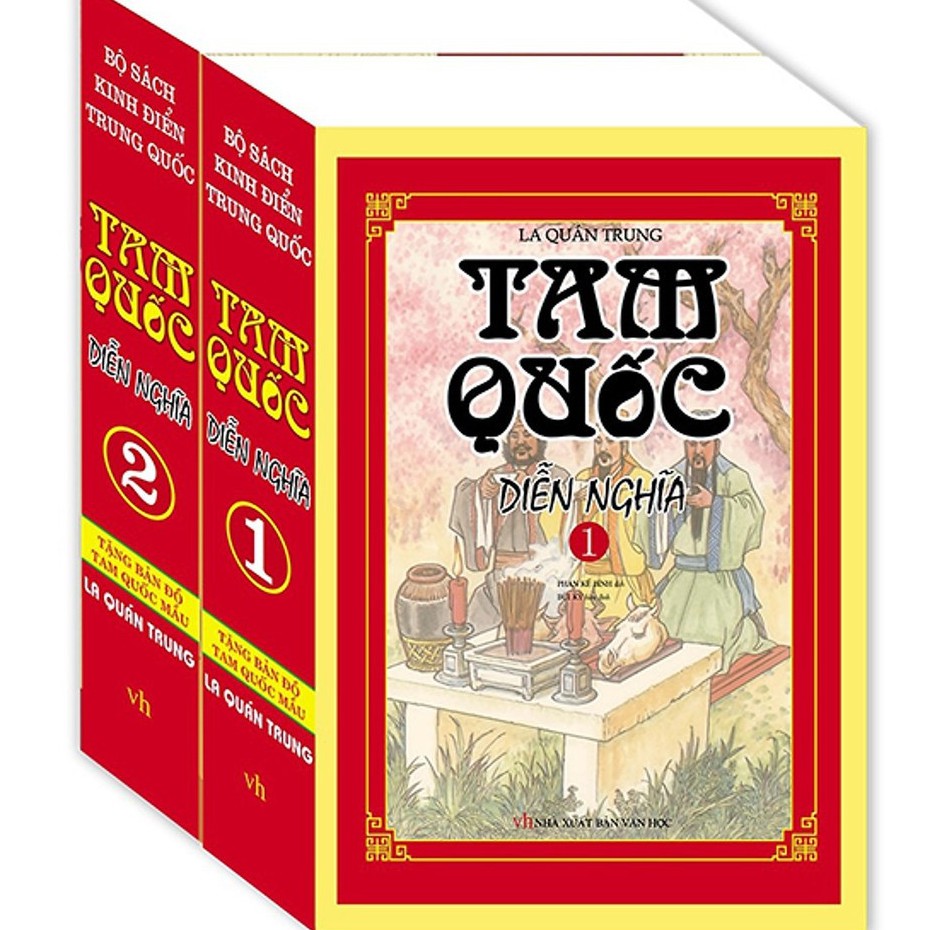 Sách - Tam quốc diễn nghĩa (trọn bộ 2 tập)(Tái bản)