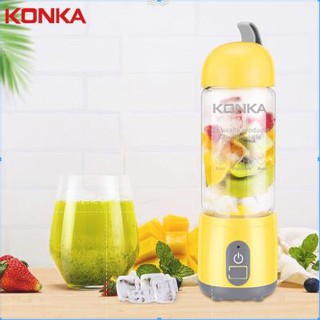 Máy xay sinh tố cầm tay konka chính hãng dung tích 400ml với 6 lưỡi thép cao cấp hot