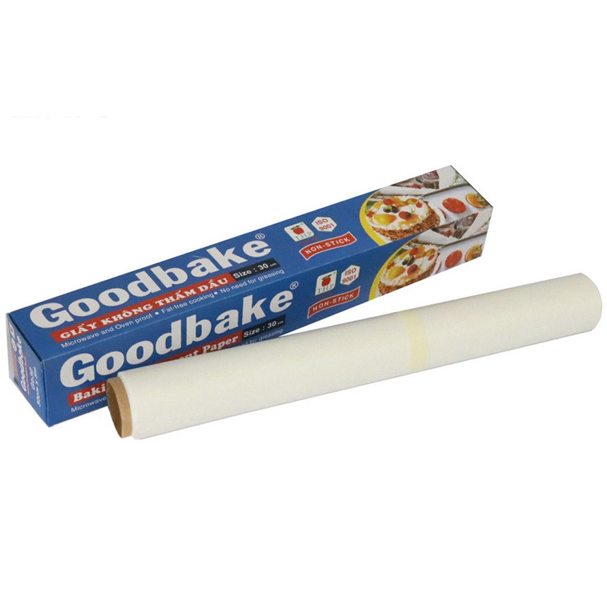 [Mã SKAMLTS7 giảm 0.1 đơn 150000] Giấy nướng bánh Goodbake GB30 (30X5m)