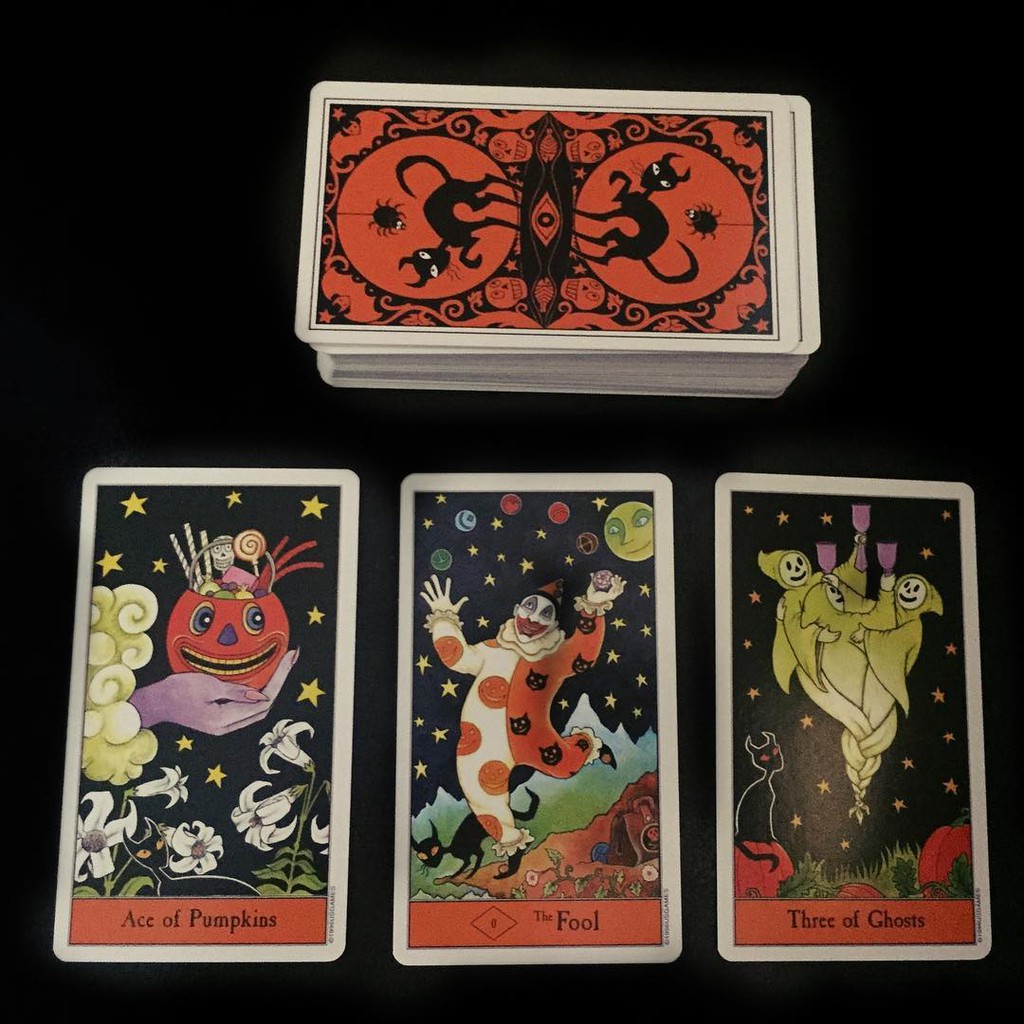 Bộ Bài Halloween Tarot (Mystic House Tarot Shop)