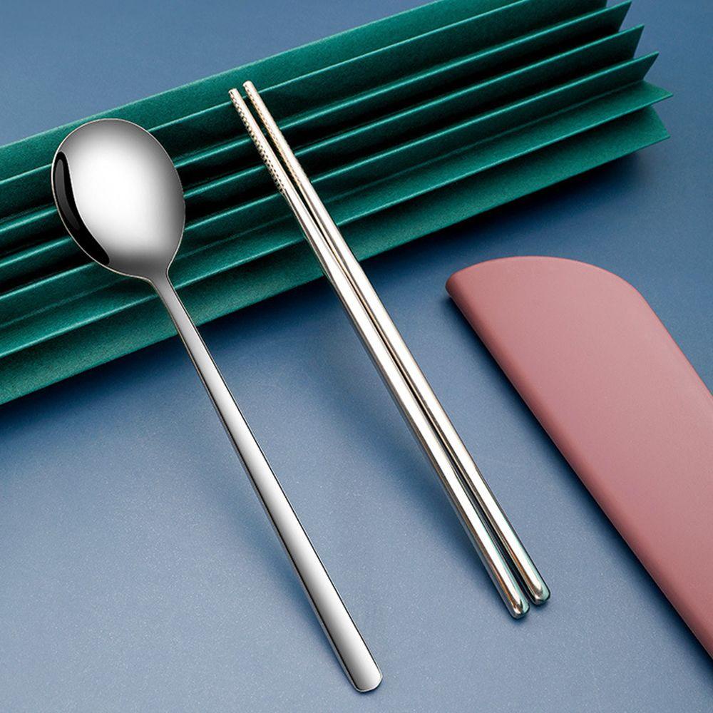 YEW Bộ Muỗng Nĩa Ăn Tráng Miệng Không Trượt