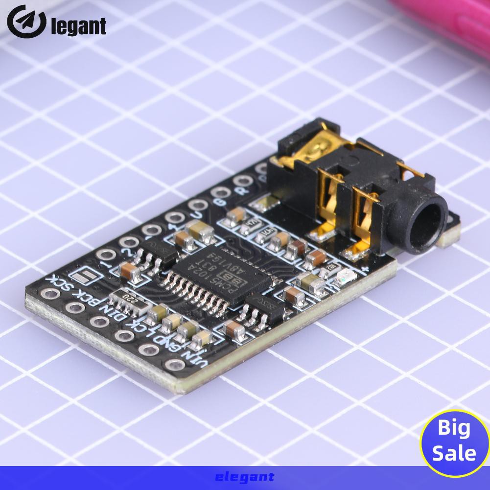 Mô Đun Giải Mã Âm Thanh Đầu Cắm 3.5mm Cho Raspberry Pi Egfcm5102 Dac