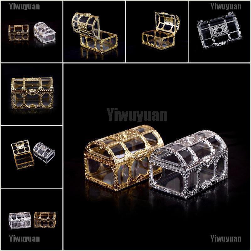 Hộp đựng kẹo/ trang sức mini bằng nhựa thích hợp cho nhiều dịp