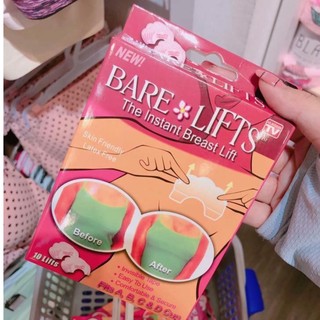 Bộ 10 miếng dán nâng ngực thần thánh Bare Lifts