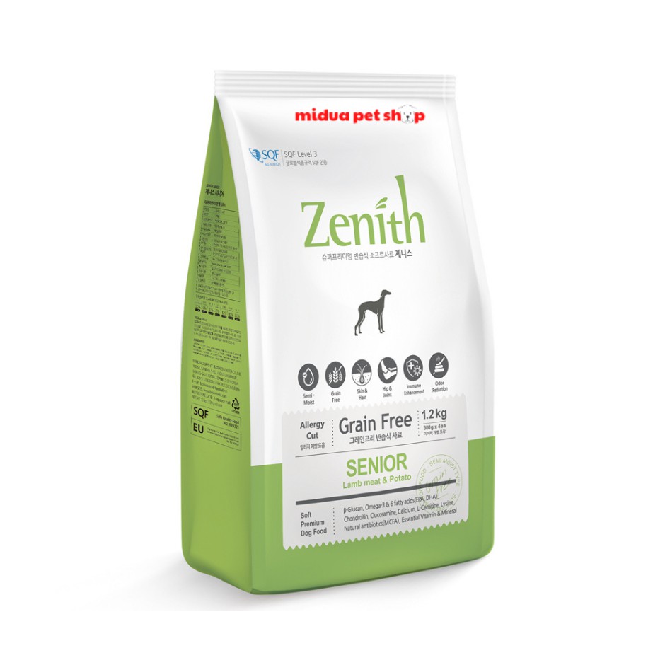 1.2kg Thức ăn cho chó già ZENITH SENIOR