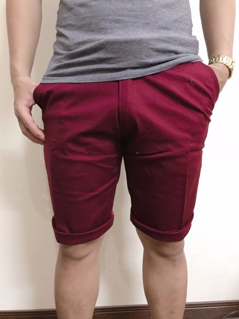 Quần short kaki nam