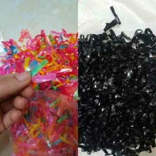 Chun buộc tóc nhiều màu, màu đen loại 1kg