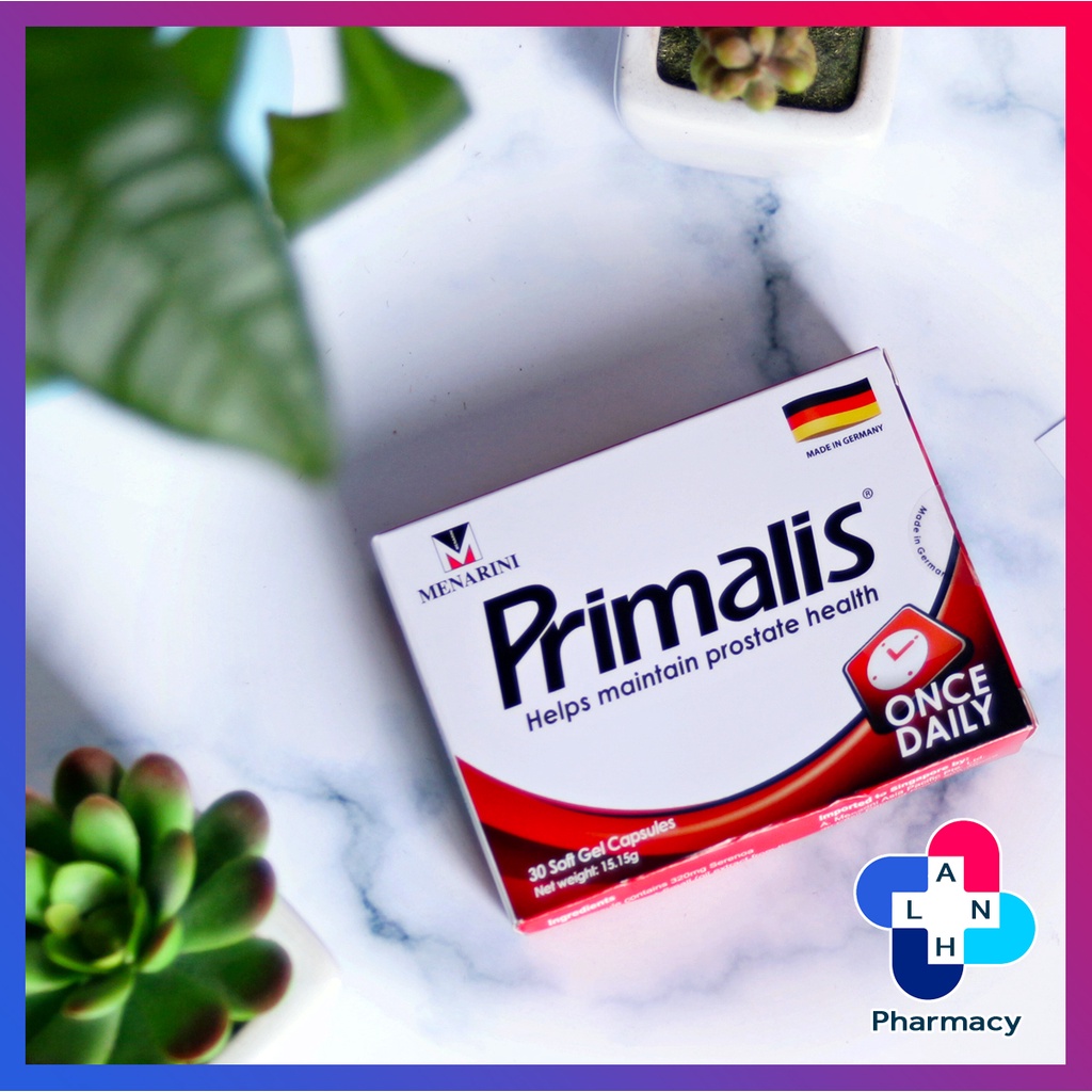 PRIMALIS  - Viên uống hỗ trợ giảm tiểu đêm, tiểu khó, tiểu nhiều lần.