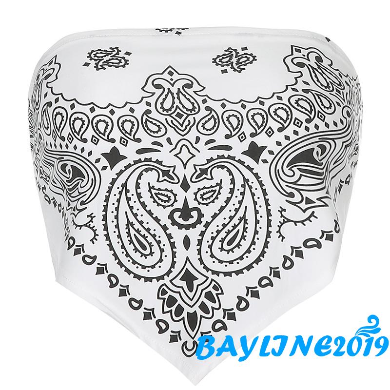 Áo Lửng Cúp Ngực In Họa Tiết Quyến Rũ Dành Cho Nữ