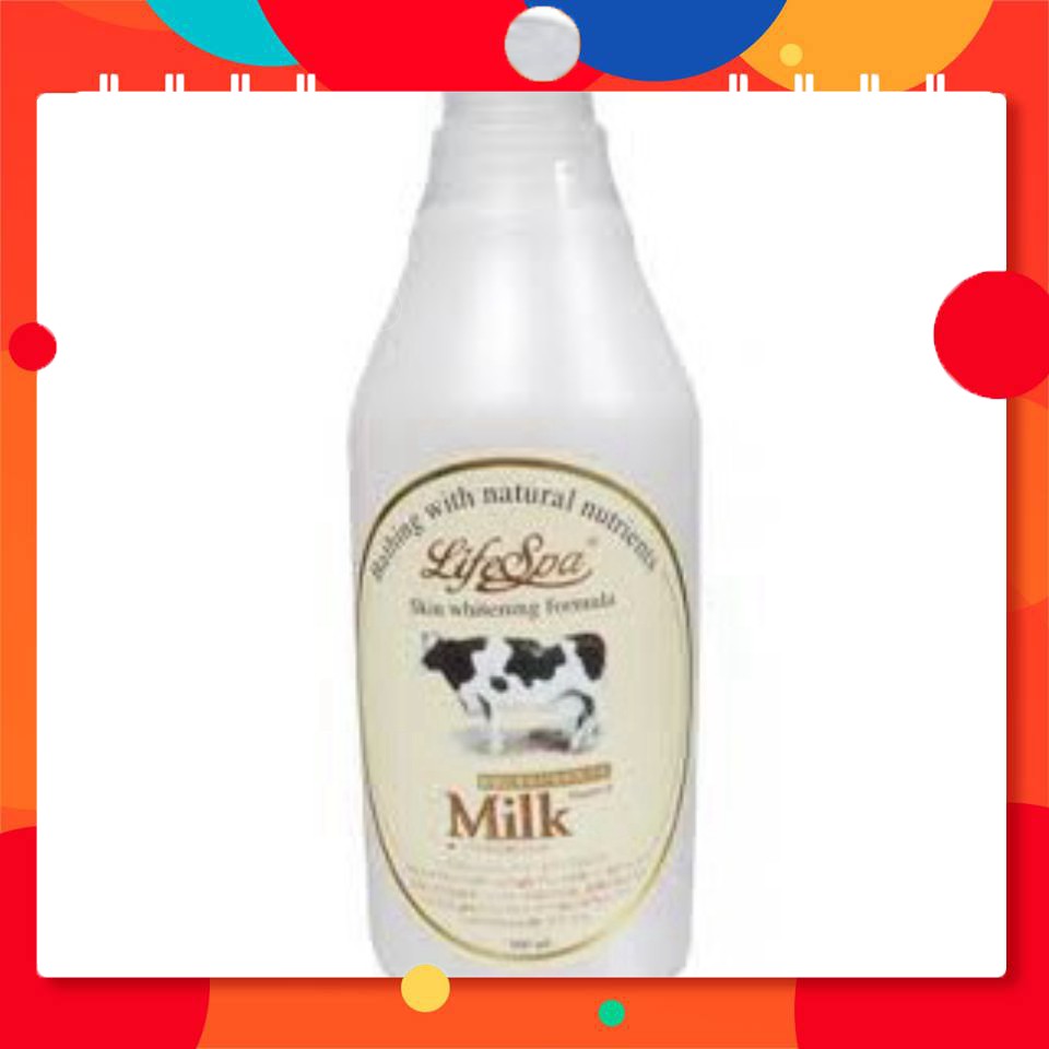 (FREE SHIP)  Sữa Tắm Milk Life Spa Nhật Bản 500ml