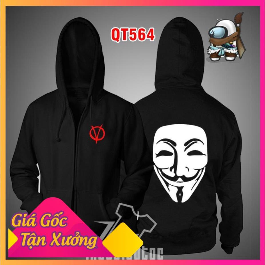 Áo khoác Hacker Anonymous đẹp giá rẻ chất lượng