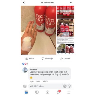 [AUTH] Dầu gội Tigi đỏ siêu phục hồi