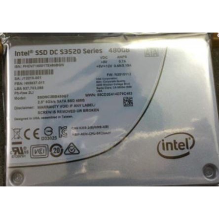 Ổ Cứng SSD INTEL 480GB | DC S3520 | SSDSC2BB480G7