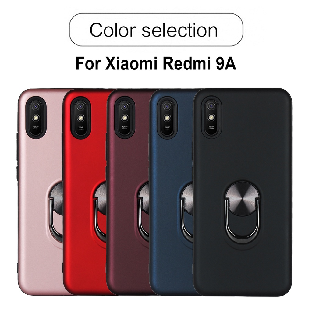 Ốp Điện Thoại Cứng Chống Sốc Kèm Giá Đỡ Cho Xiaomi Redmi 9a