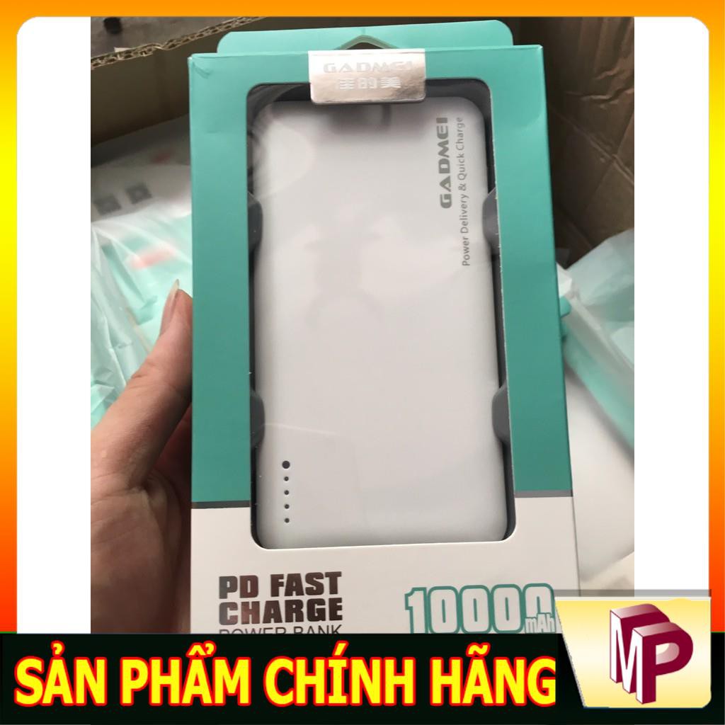 Pin sạc Polymer Gadmei S3 5.000mah / GADMEI 10.000 Type C mah siêu nhẹ - Minh Phong Store