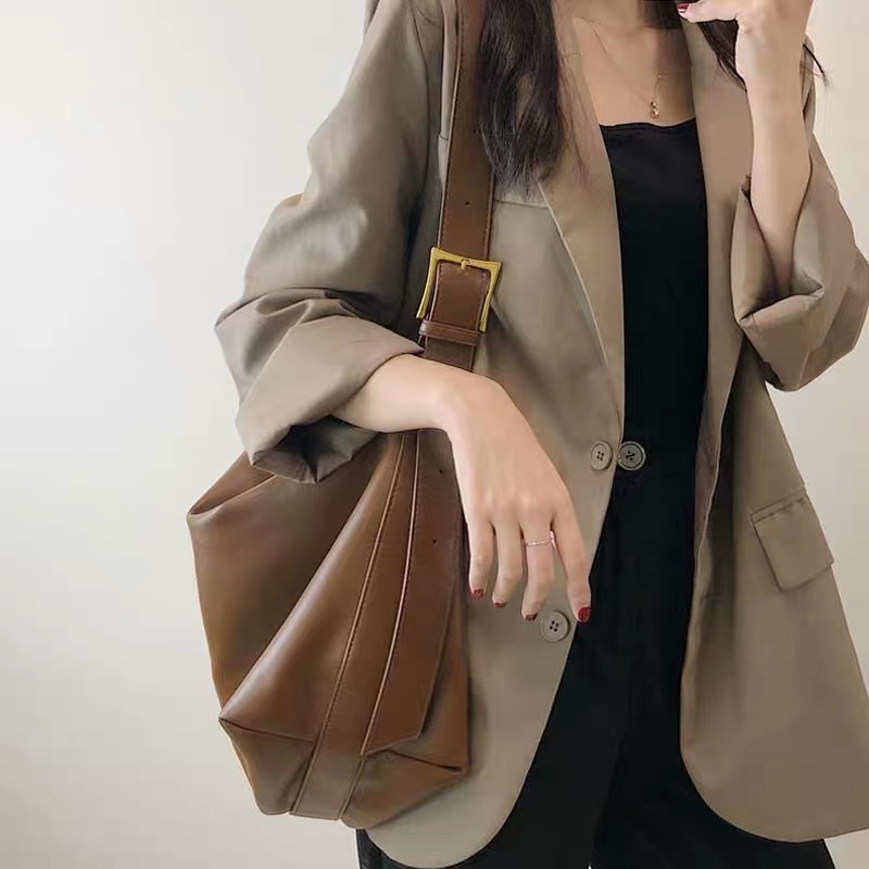 (CÓ SẴN NÂU,ĐEN) Túi xách nữ túi tote da kiểu dáng basic style hàn quốc Tunime Store | BigBuy360 - bigbuy360.vn