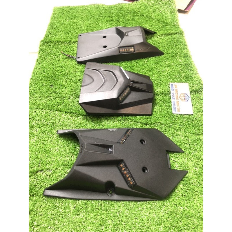 Ốp biển số chính hãng MHR gầm vuốt đuôi tích hợp xi nhan yamaha r15 r15v3 r15v4 r15m cbr150 gsx150 r150 s150