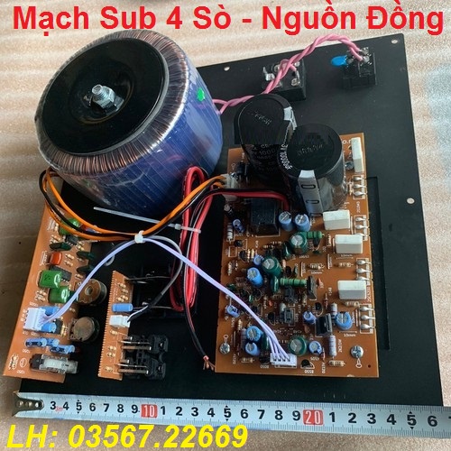 MẠCH KÉO LOA SUB SIÊU TRẦM 4 SÒ CAO CẤP - KÉO SUB 30 40 50