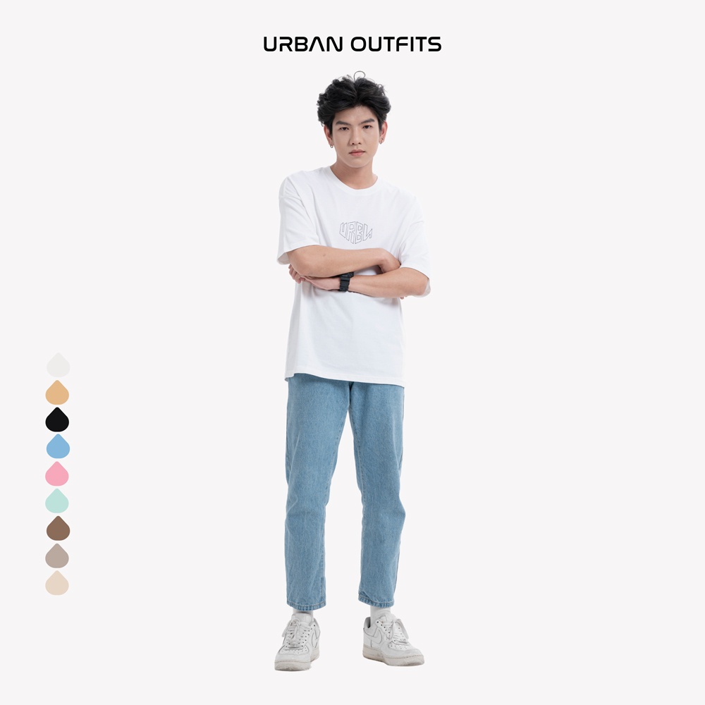 Áo Thun Tay Lỡ Form Rộng URBAN OUTFITS  ATO111 Local Brand In HÌNH URBN ver 2.0 Chất Vải 100% Compact Cotton 250GSM.