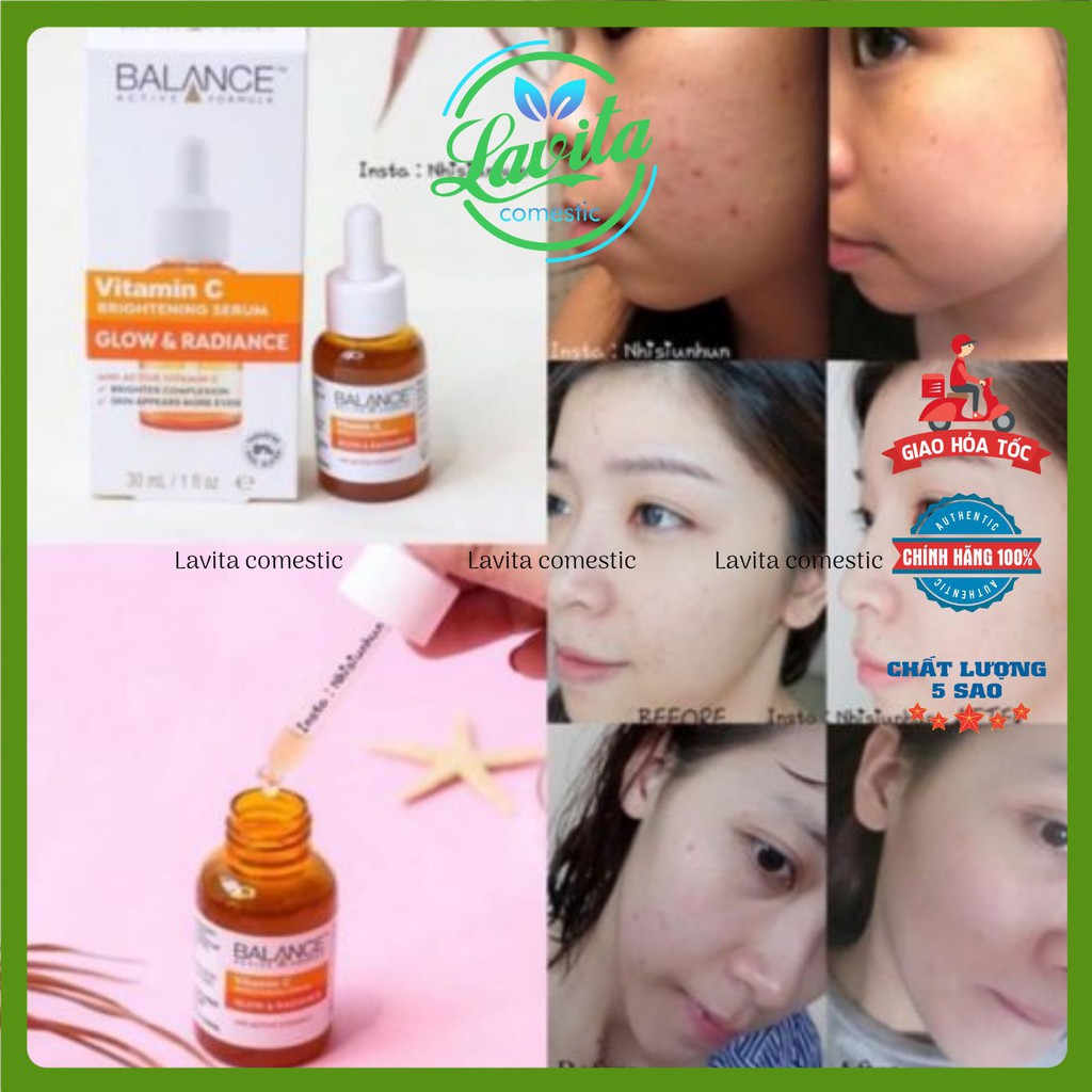 Serum Balance Vitamin C Active Formula 30ml giảm thâm, sáng da 30ml