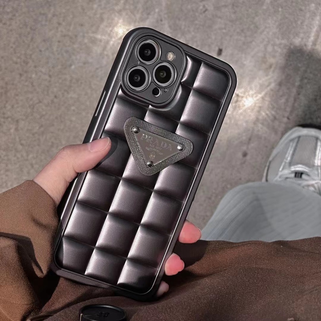 Ốp Điện Thoại In Logo Prada Cho Iphone 14 pro max 12 pro max 11 pro max xs max xr x 13promax 14 pro 14 plus