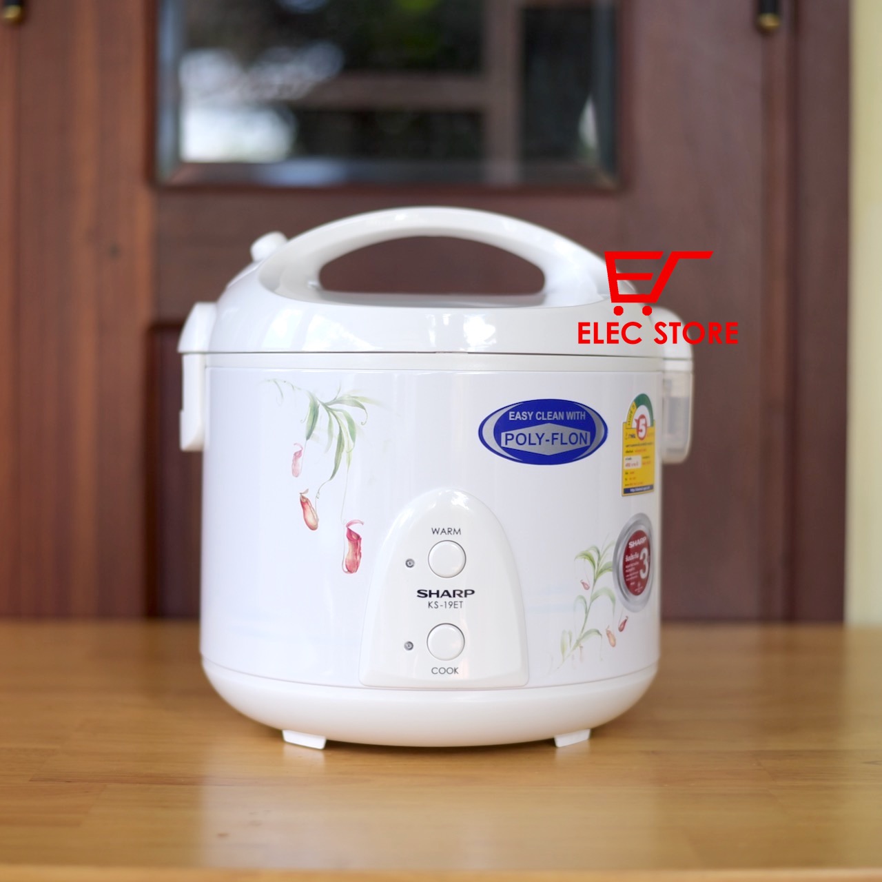 Nồi cơm điện SHARP 1.8L KS-19ET (Deluxe Series) | BigBuy360 - bigbuy360.vn