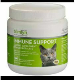 Bột L-Lysine Tomlyn dành cho mèo tặng Hệ miễn dịch Now Pets immune support