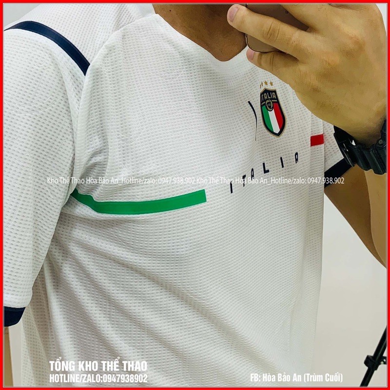 Bộ quần áo đá banh ĐT Italia hàng cao cấp thailand new 2021