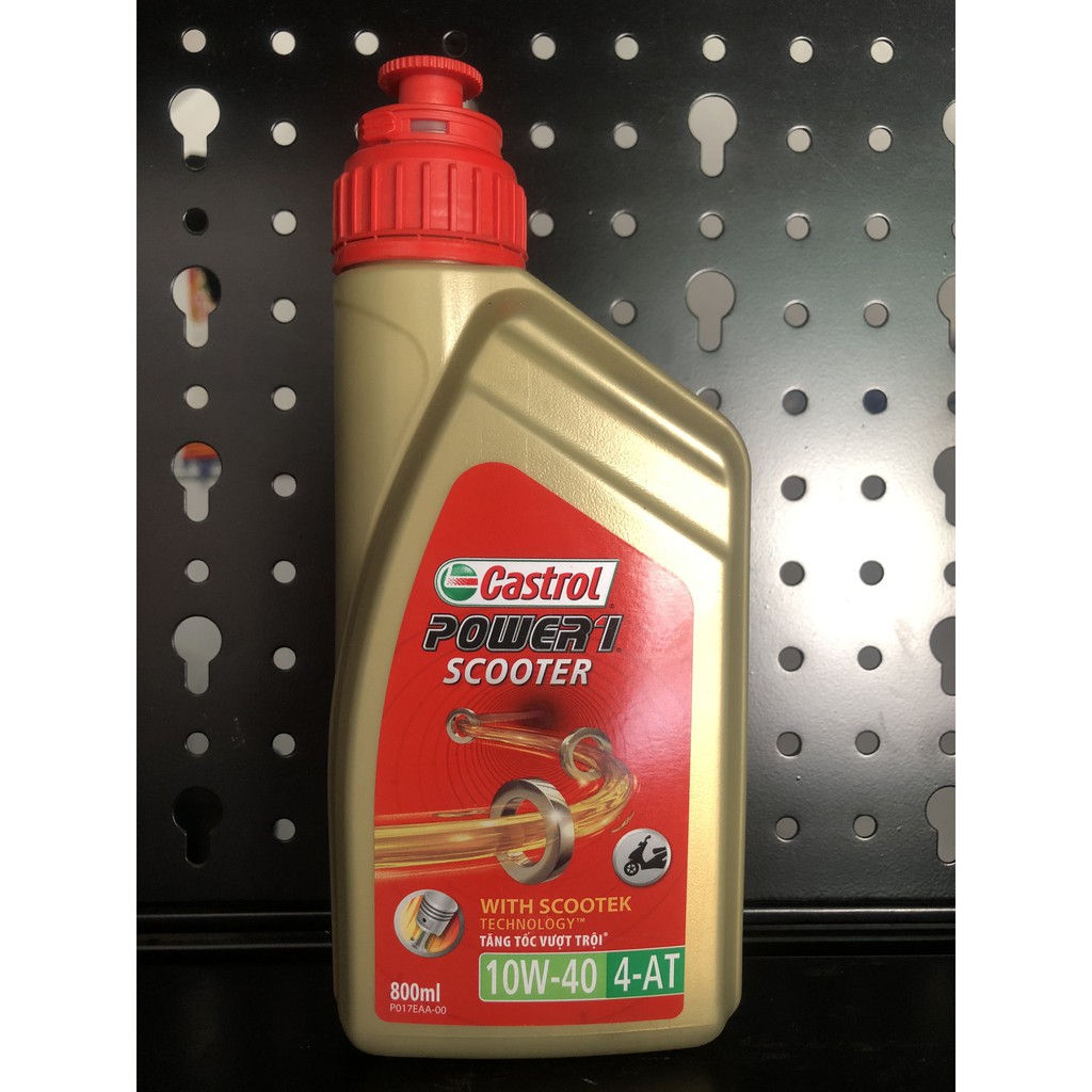 Dầu nhớt xe ga Castrol Power 1 Scooter 10w40 0.8 L