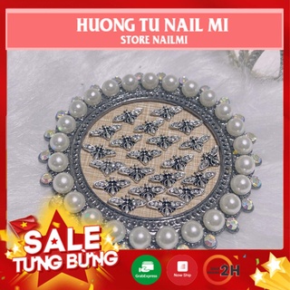 Free ship 💎 charm nail - ong cánh đá 💎 phụ kiện hình ong cánh gắn đá lấp lánh_huongtunailmi