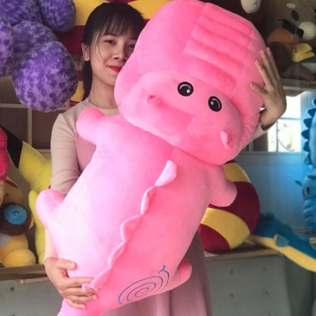 GỐI ÔM HÀ MÃ ĐỦ MÀU [80cm]