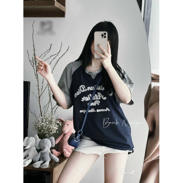 Áo Phông Dior Pha Màu Hàng Chuẩn Quảng Châu Cao Cấp