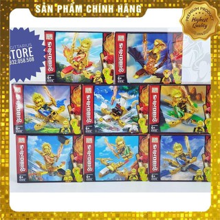 8 Minifigures Các Shinobi NinjaGo Hoàng Kim