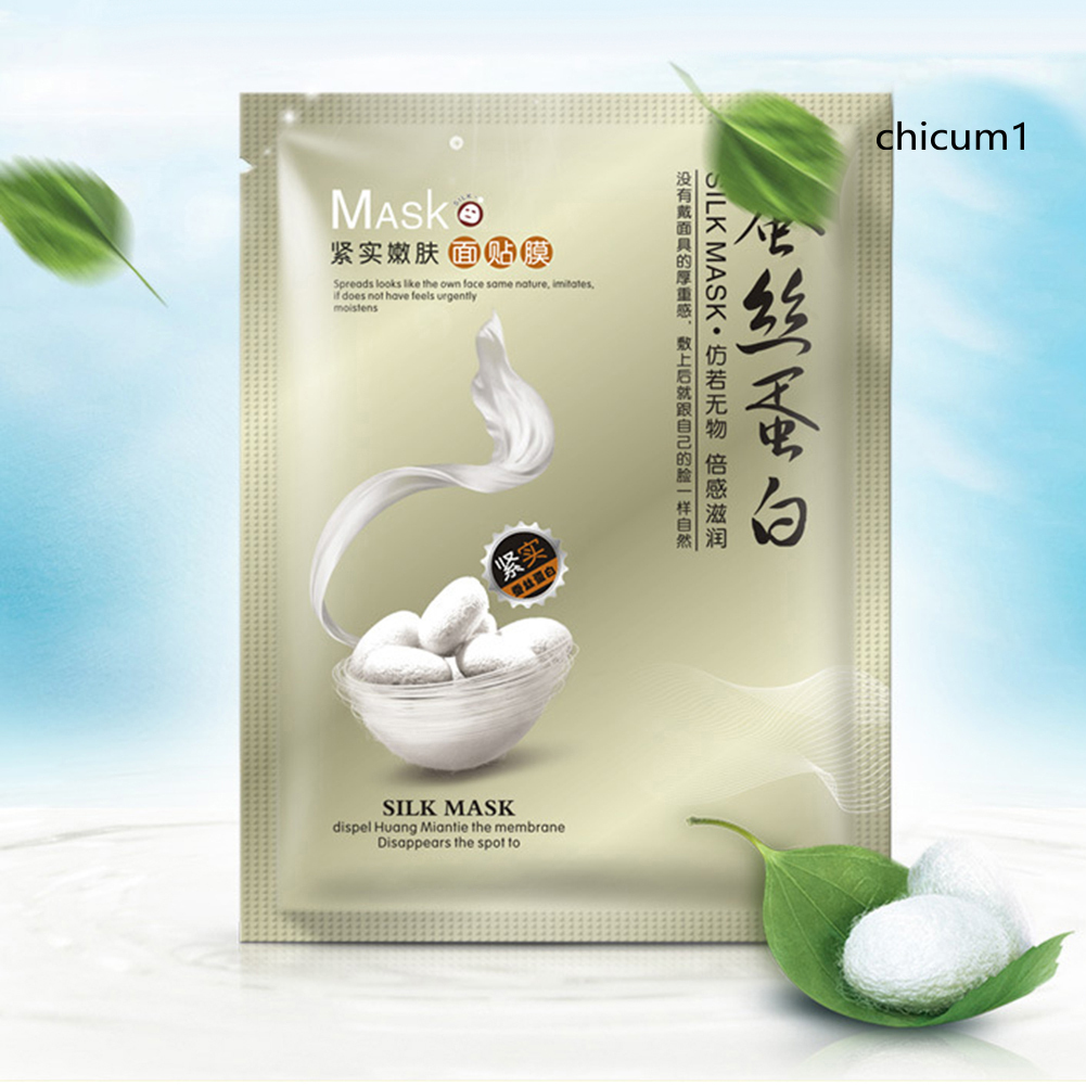 Mặt nạ lụa dưỡng ẩm se khít lỗ chân lông gấp 8 lần chăm sóc da mặt