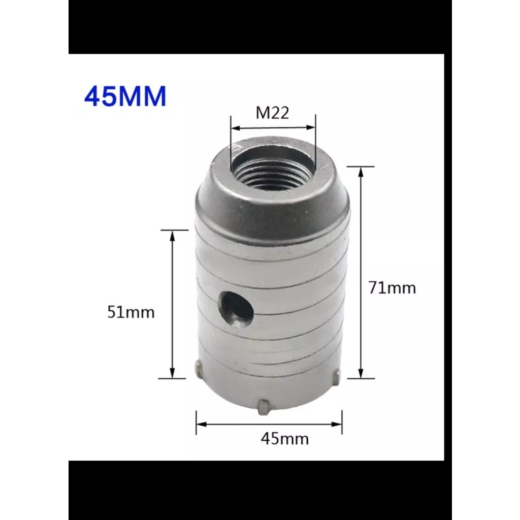 Mũi Khoan Rút Lõi Bê Tông - Mũi Khoét Bê Tông - Mũi Khoan Tê Tông Tũi Khoét Tường