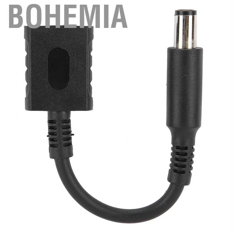 Bohemia Connector Plug  Female to Male Adapter 4.5 x 3mm 7.4 5.0mm Fit Durable and Play for DELL Hp