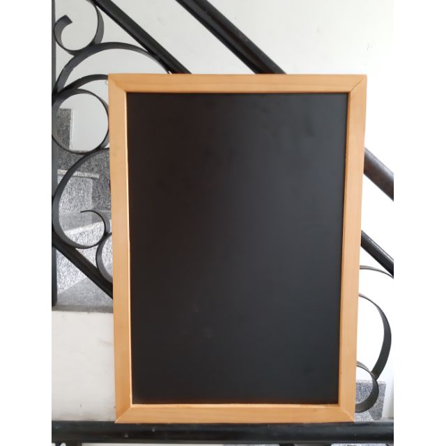 Bảng đen menu 50*70 tặng bảng treo cửa mini