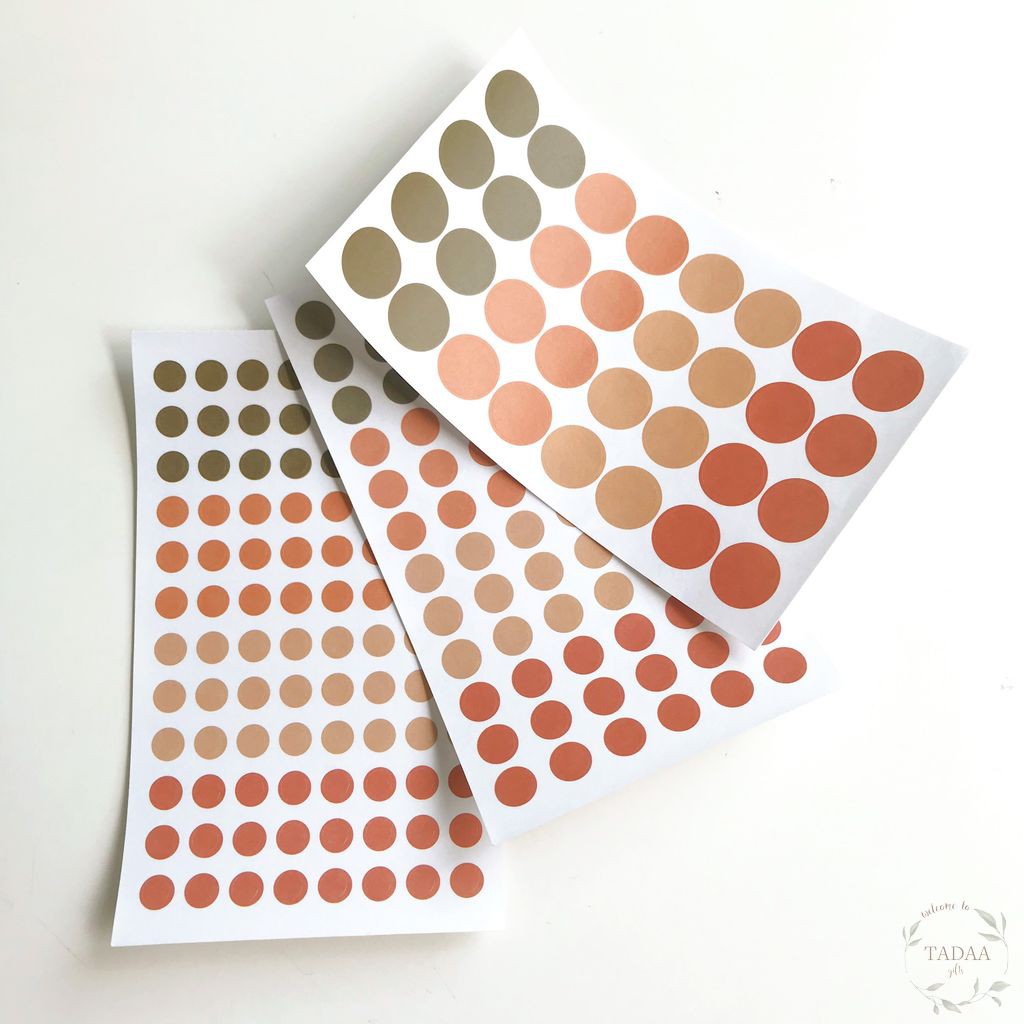 Sticker tròn, nhãn dán dot, round hoạt tiết báo cũ, bầu trời, caro, trang trí bullet journal, sổ tay, nhật ký, planner